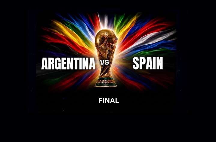 Argentina vs Spain players ahead of the FIFA World Cup 2026 Final
